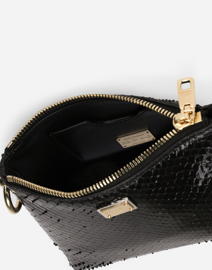 Dolce & Gabbana 메탈 & 에어즈 가죽 돌체 박스 백 멀티 컬러 BB5970A8N11