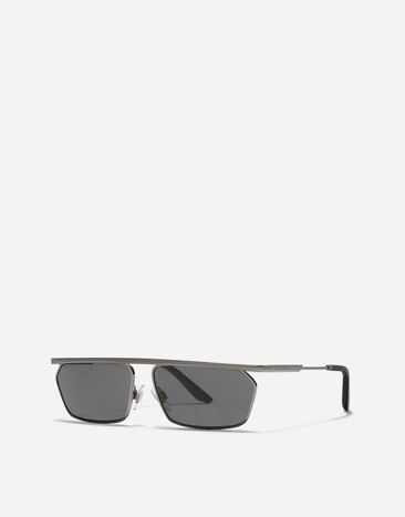 Dolce & Gabbana Metal Classic Sunglasses Gunmetal VG2327VM487