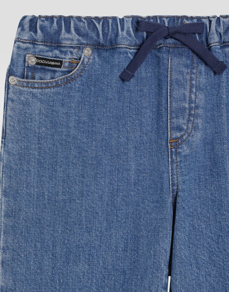 Dolce & Gabbana 5-Pocket-Hose aus Denim Dolce & Gabbana 5-Pocket-Hose aus Denim Multicolor L42F85LDD40