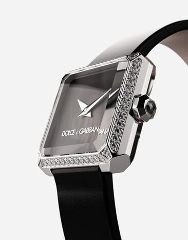 Dolce & Gabbana Sofia steel watch with diamonds Black WWJC2SXCMDT