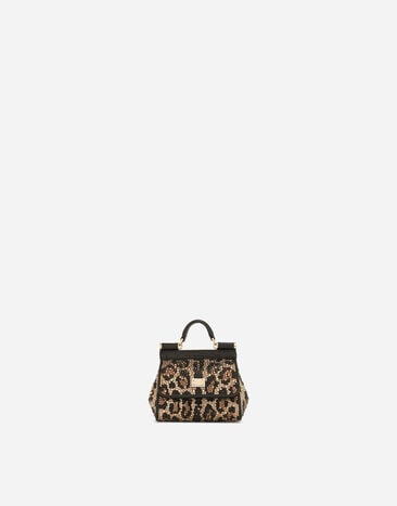 Dolce & Gabbana Mini Sicily handbag Beige BB7612AN767