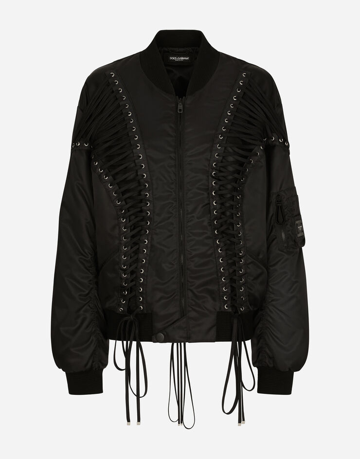Dolce & Gabbana BOMBER Negro F9P23TFUMNQ