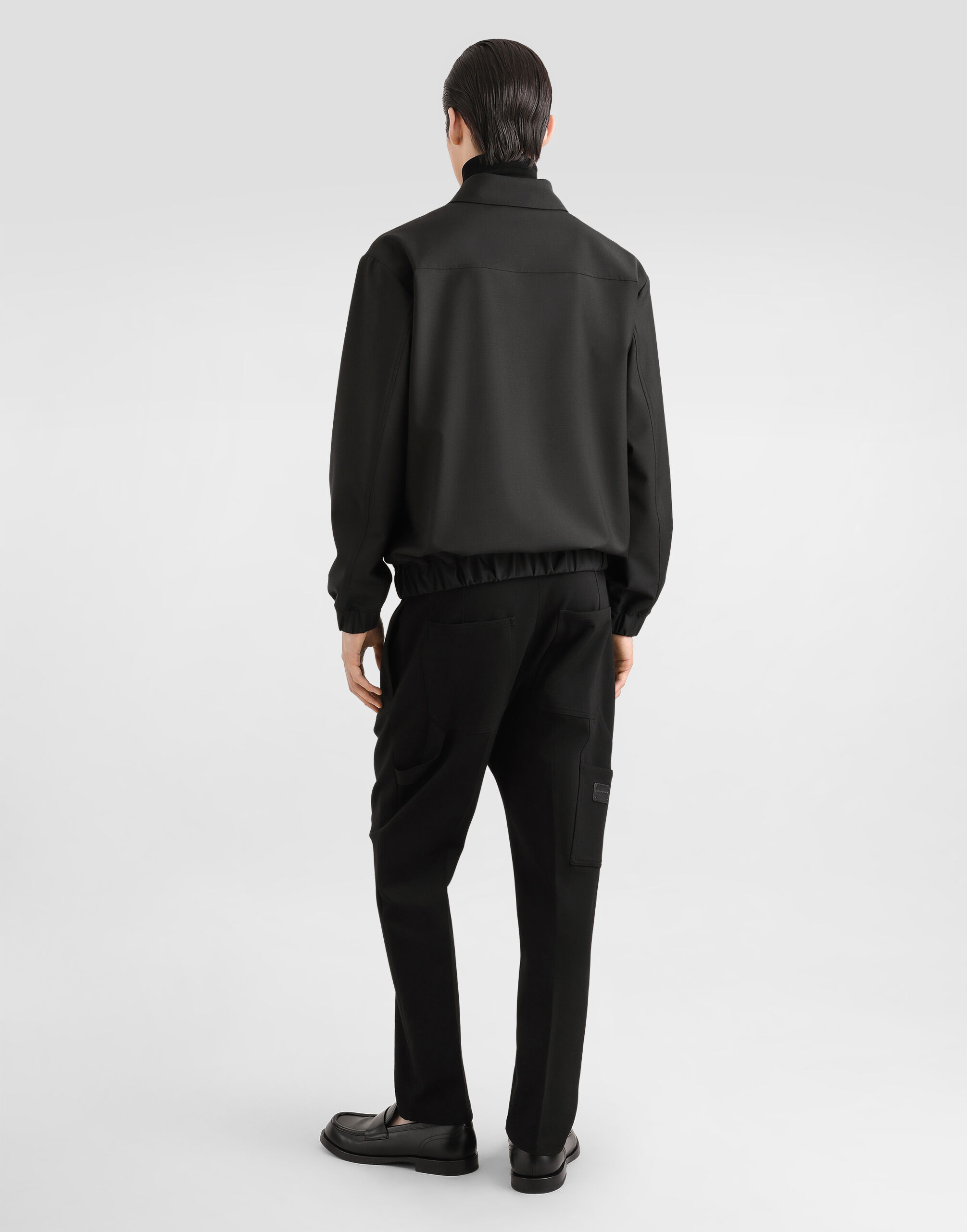 Woolen jacket with tag in Grey for Men | Dolce&Gabbana® US