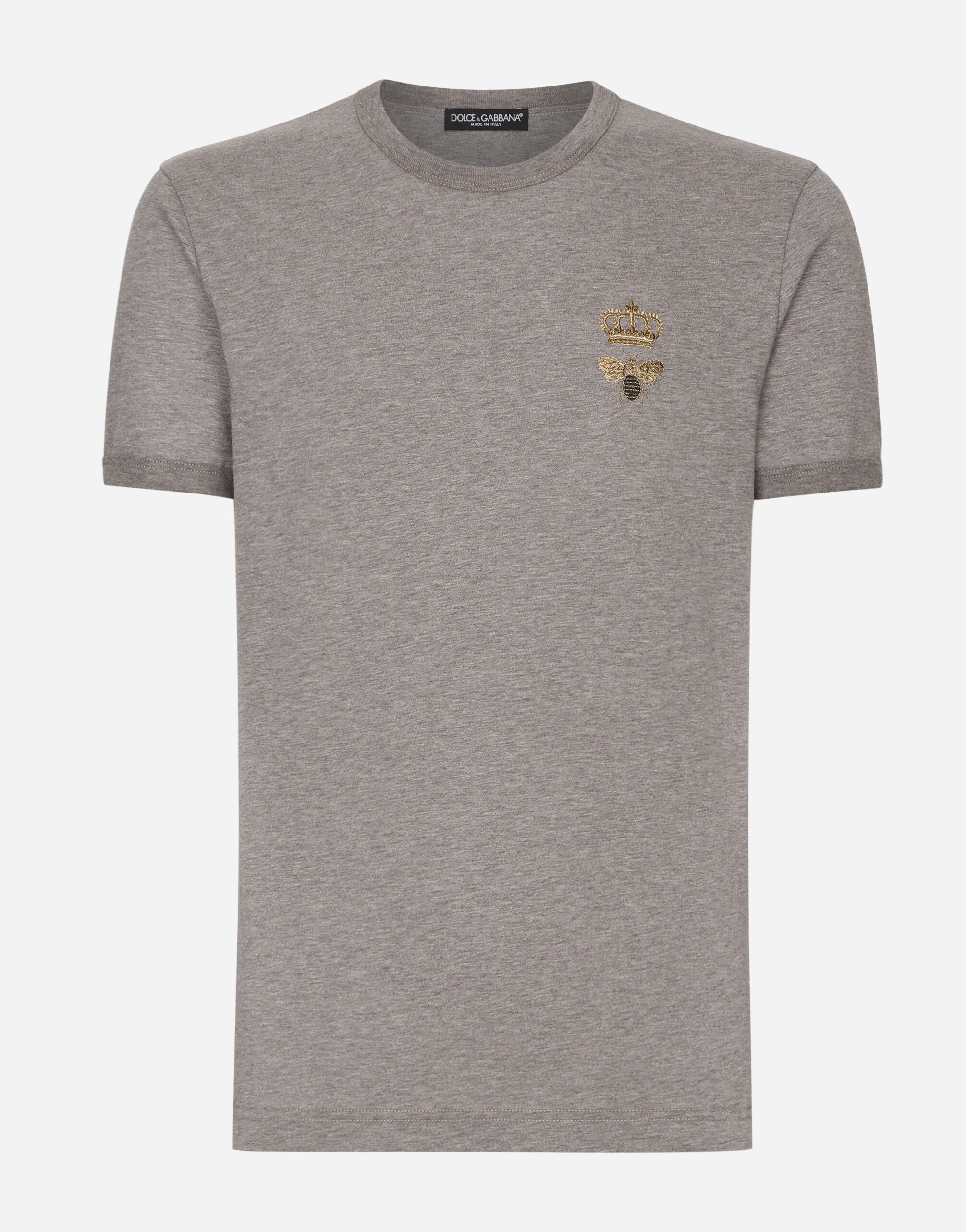 Dolce and gabbana grey t shirt outlet