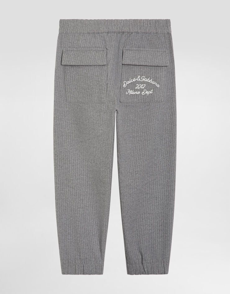 Dolce & Gabbana Pinstripe trousers Multicolor L44P90FURN5