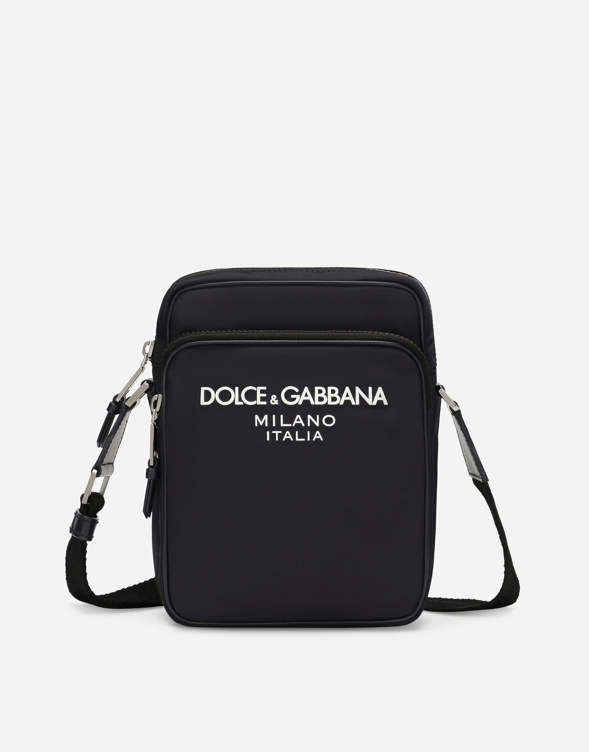 Dolce & Gabbana Nylon crossbody bag Beige G9AOGTGH459