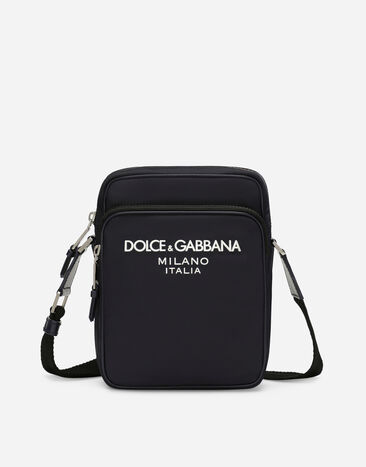 Dolce & Gabbana Bolso bandolera de nailon Marrón BM3004A1275