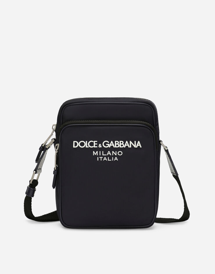 Dolce & Gabbana Borsa a tracolla in nylon Blu BM2294AG182