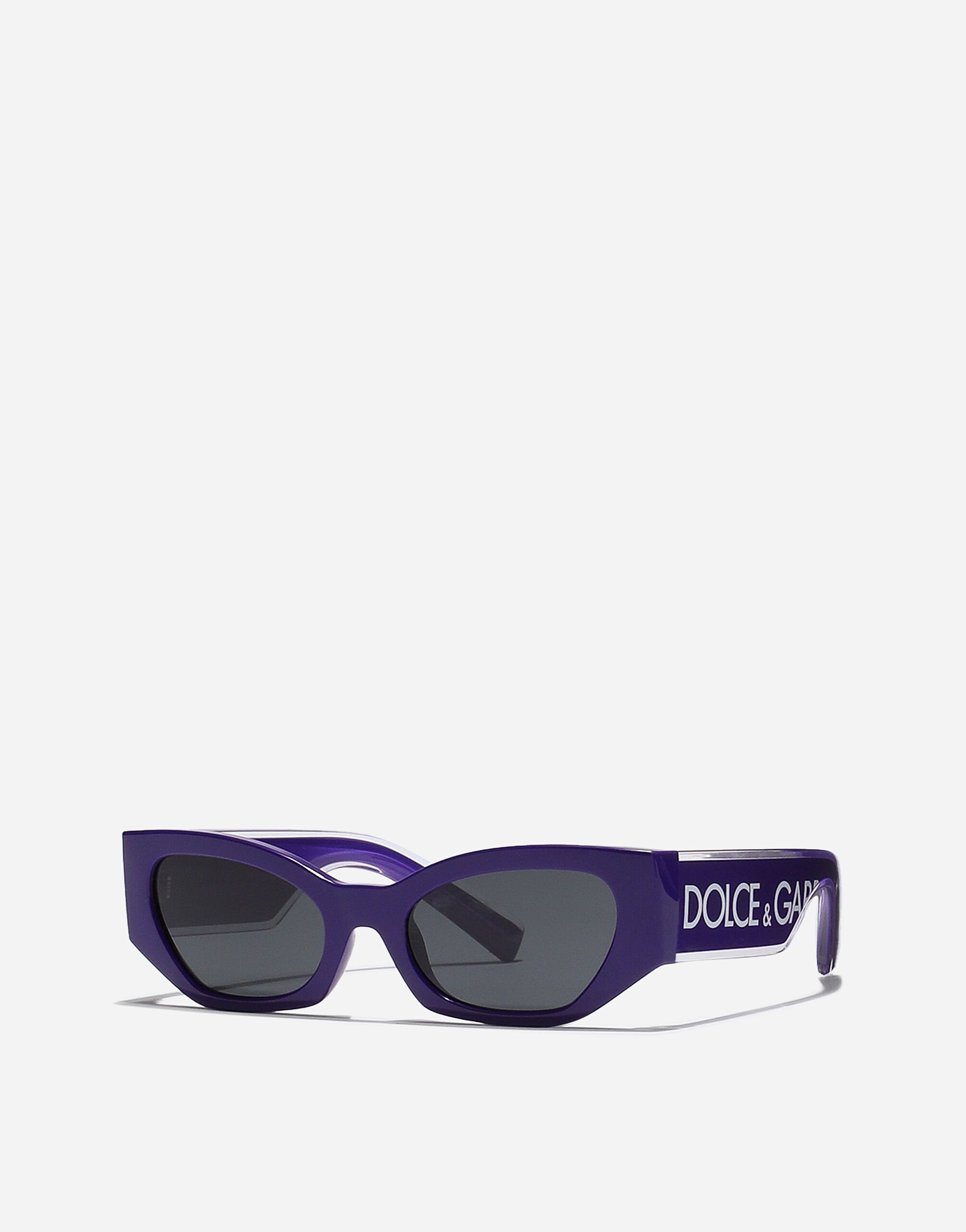 Dolce and gabbana purple sunglasses hot sale