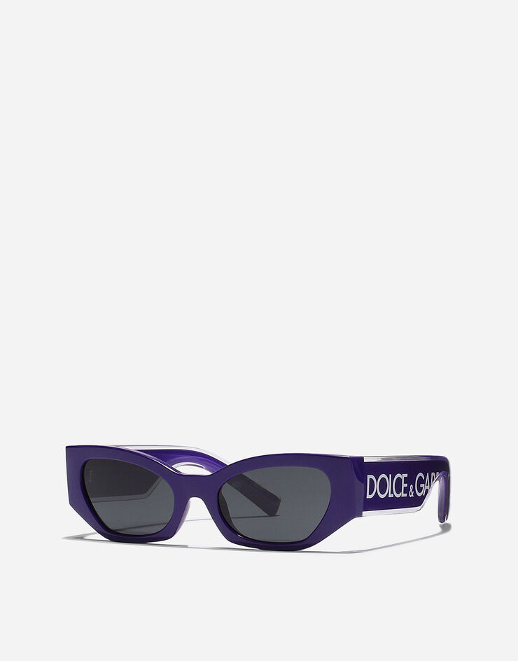 Dolce & Gabbana Lunettes de soleil Logo DNA Violet VG600MVN587