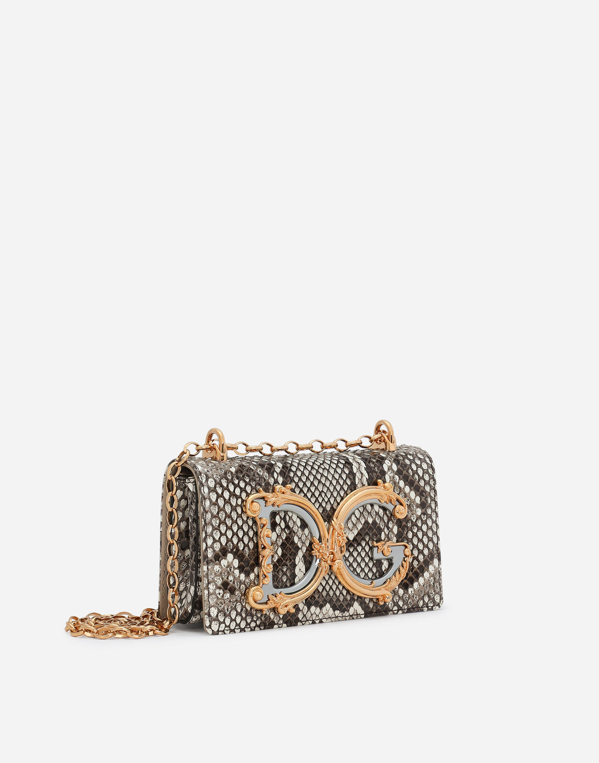 Dolce gabbana python best sale bag