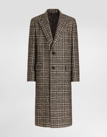 Dolce & Gabbana Single-breasted check coat Dolce & Gabbana Single-breasted check coat G061BTFQZAW