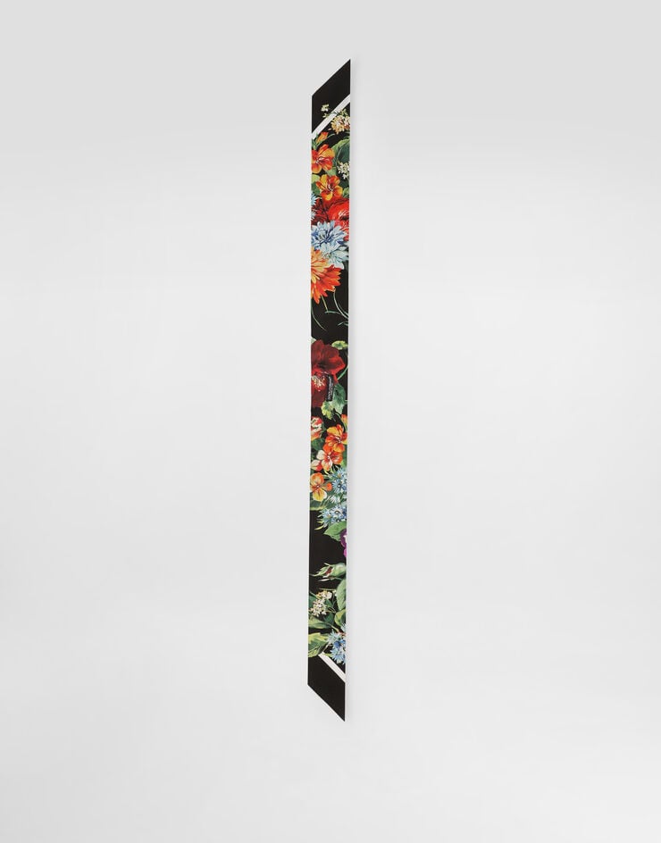Dolce & Gabbana Silk twill bandeau Multicolor FS215AGDC7B