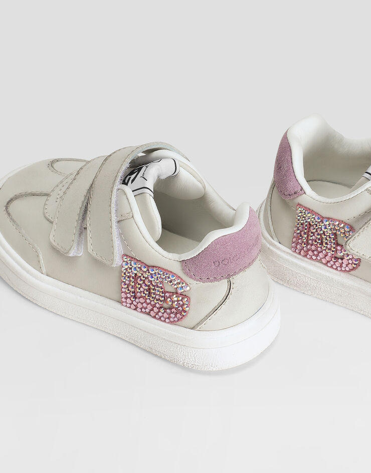 Dolce & Gabbana Sneakers DG Original aus Kalbsleder mit DG-Logo Mehrfarbig DN0219AW775