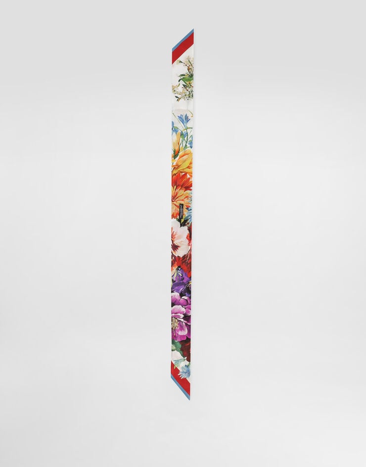 Dolce & Gabbana Silk twill bandeau Multicolor FS215AGDC7B