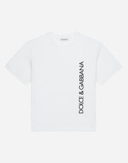 Dolce & Gabbana Short-sleeved logo-print jersey T-shirt Print L4JTEYG7K8U