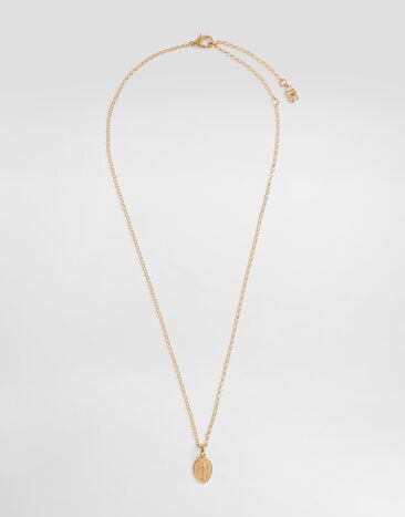 Dolce & Gabbana Collana con ciondolo ovale Oro WNS8S5W1111