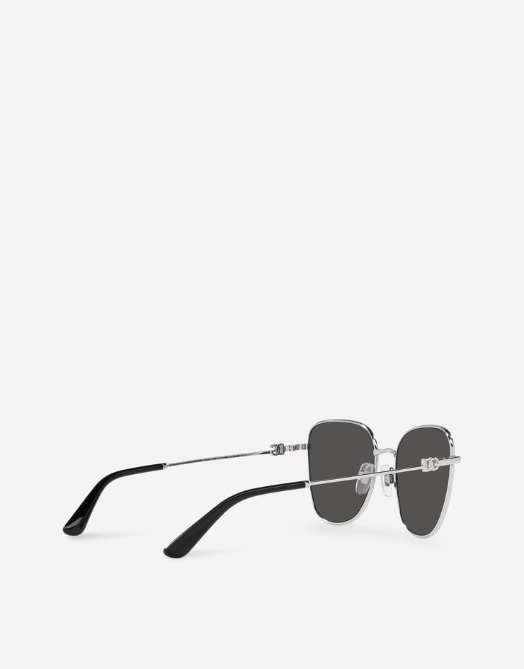 Dolce & Gabbana DG Light Sunglasses Silver VG2293VM587