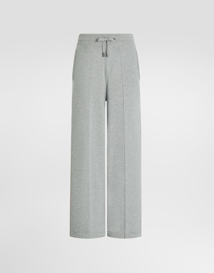 Dolce & Gabbana pantalones jogging en lana Beige GXU19TJGMN3