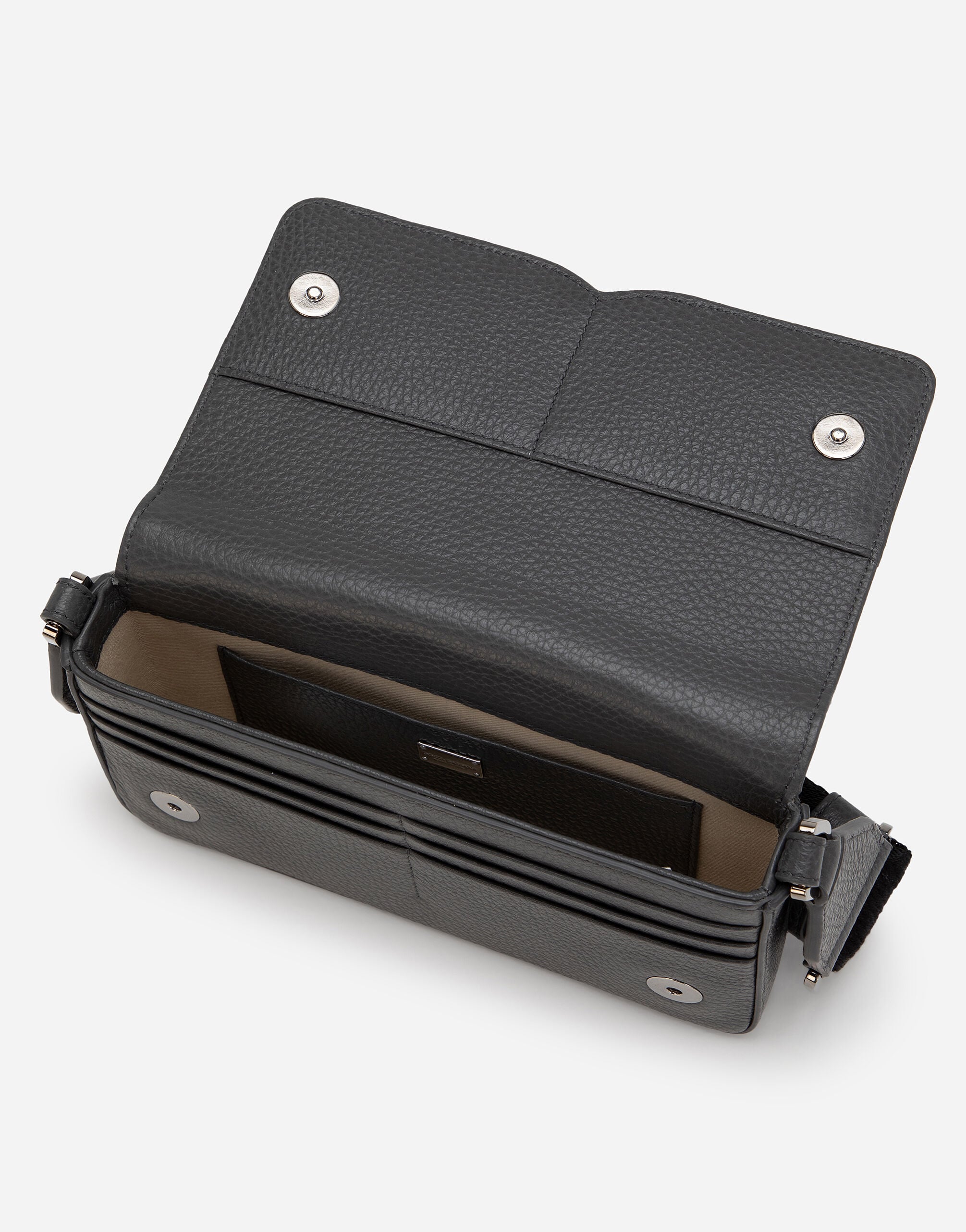 Deerskin mini bag in Grey for Men | Dolce&Gabbana® US
