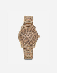 Dolce & Gabbana DG7 leo watch in red gold with brown and black diamonds Gold WWLB1GWMIX1