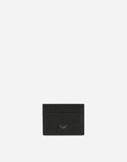 Dolce & Gabbana Dauphine calfskin card holder Black BP3102AW576