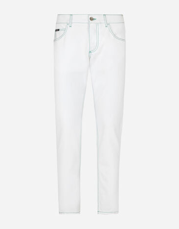 Dolce & Gabbana Regular jeans White VG6184VN287