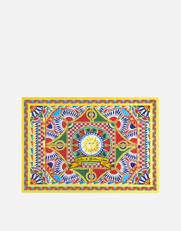 Dolce & Gabbana Gift Box With 2 Porcelain Espresso Cups With Saucers Multicolor TC0S19TCM08