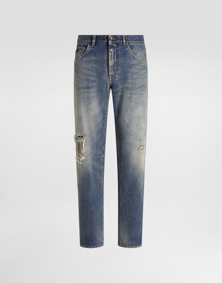 Dolce & Gabbana Denim-Hose Dolce & Gabbana Denim-Hose Multicolor GP02XDG8PO5