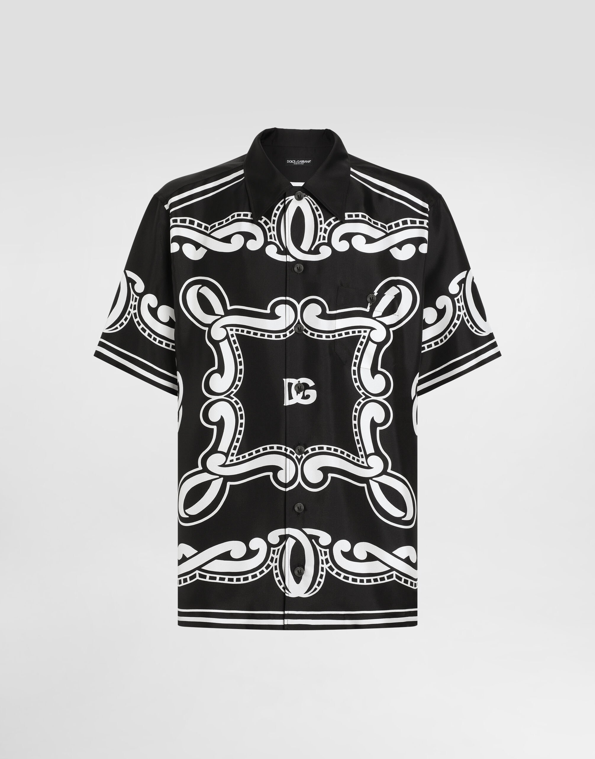 ファッションデザイナー with shirt Silk bandanna Men for Print in print トップス
