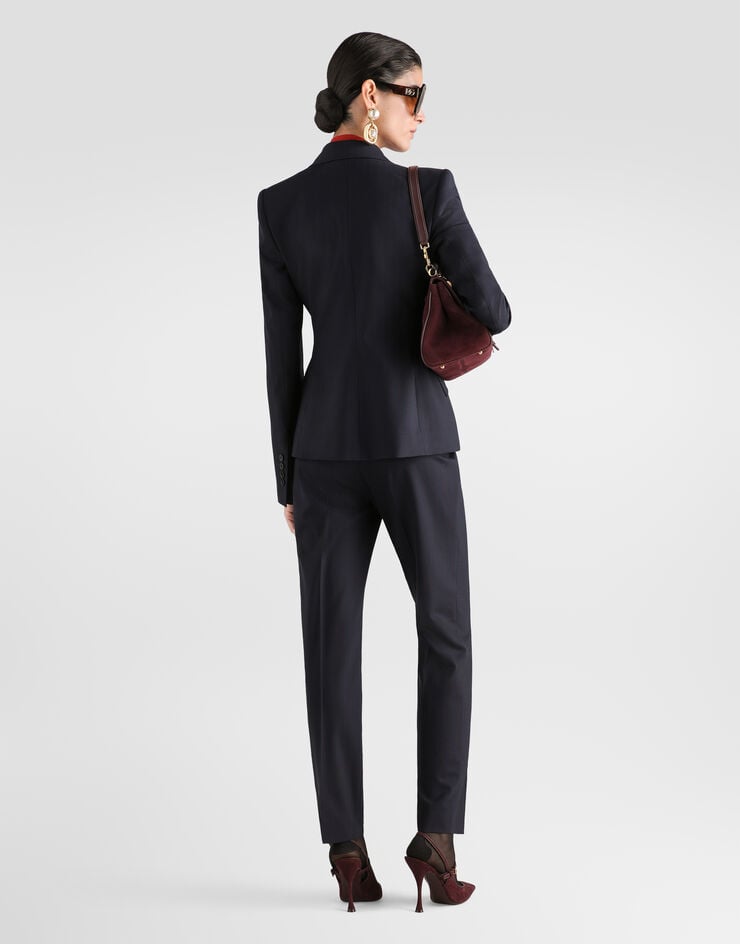 Dolce & Gabbana Turlington double-breasted jacket in pinstripe wool Dolce & Gabbana Turlington double-breasted jacket in pinstripe wool Multicolor F2JBGTFRBDR