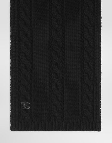 Dolce & Gabbana Strickschal Black FXR25ZJDVLD
