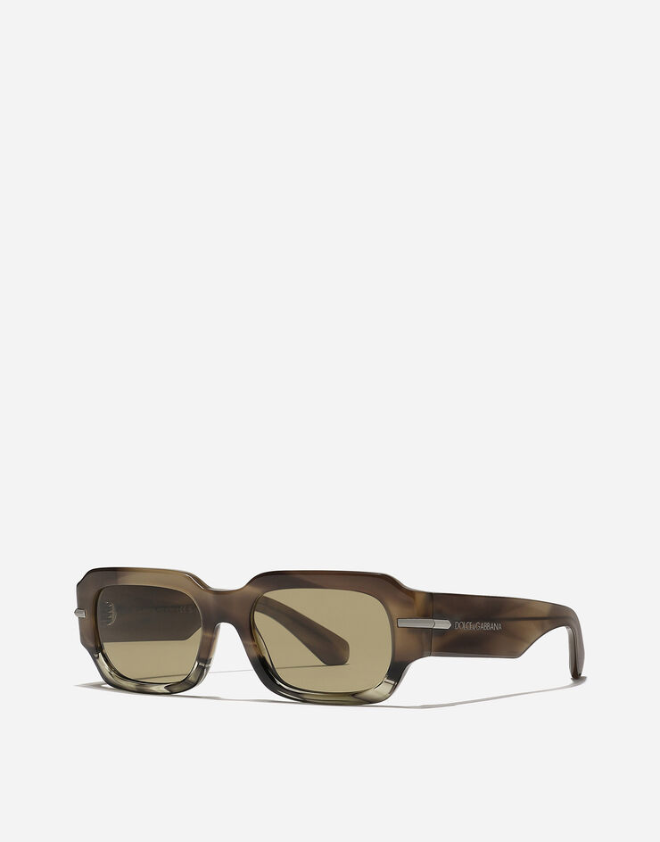 Dolce & Gabbana Sonnenbrille DG SIGNATURE Havanna-Grün VG448BVP392