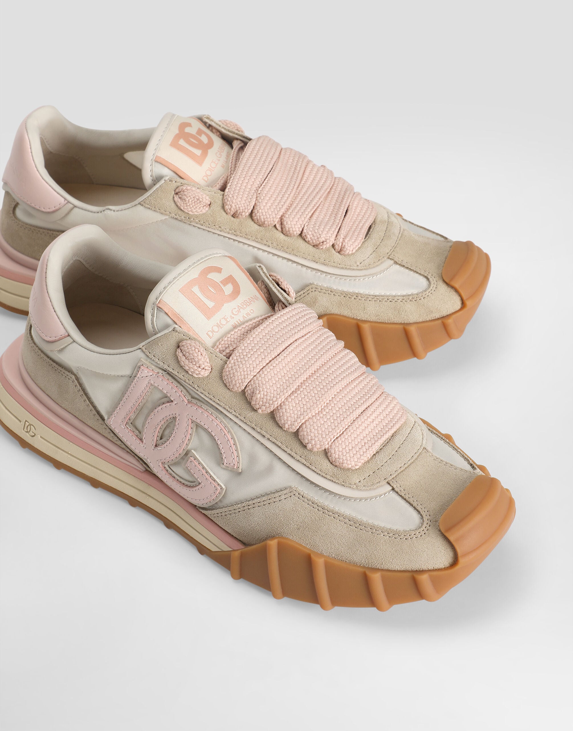 DG athletic fabric sneakers in Multicolor for Women | Dolce&Gabbana®