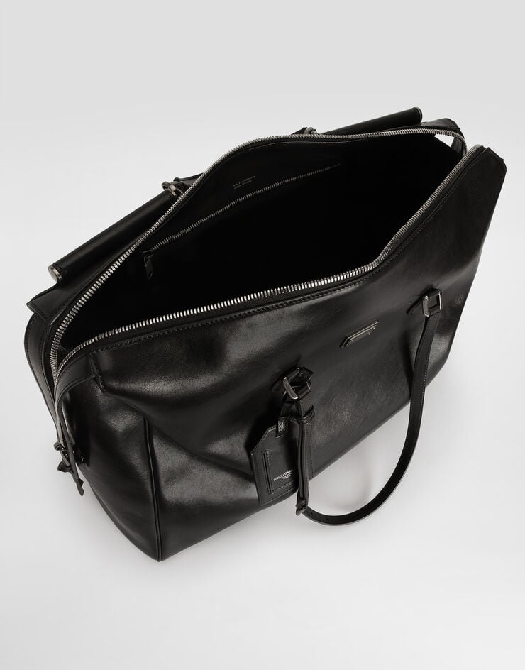 Dolce & Gabbana Calfskin Vittoria bag Black BM2543AH850