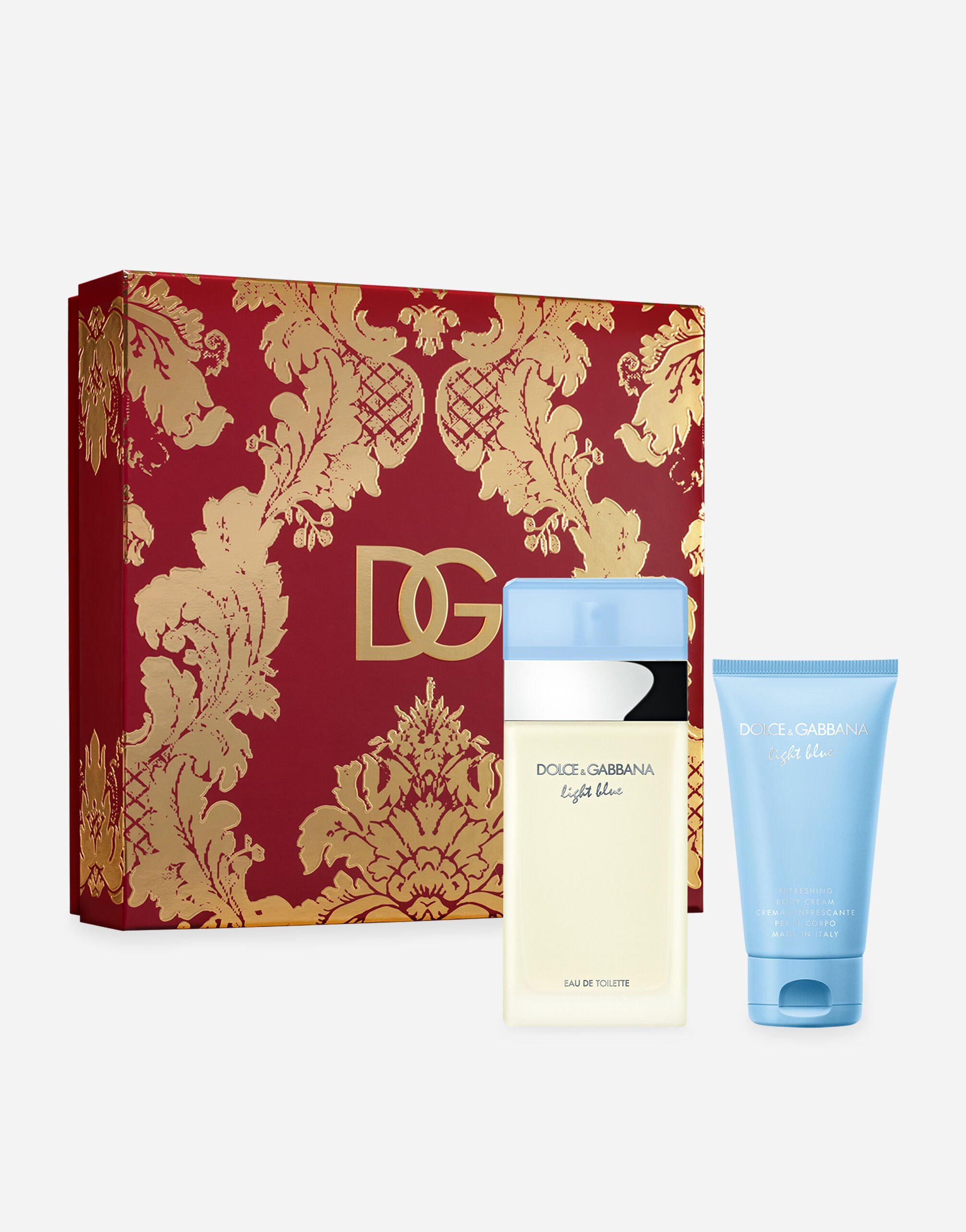 Dolce & Gabbana مجموعة هدايا ماء تواليت LIGHT BLUE من Dolce&Gabbana سعة 100 مل - VP003BVP000