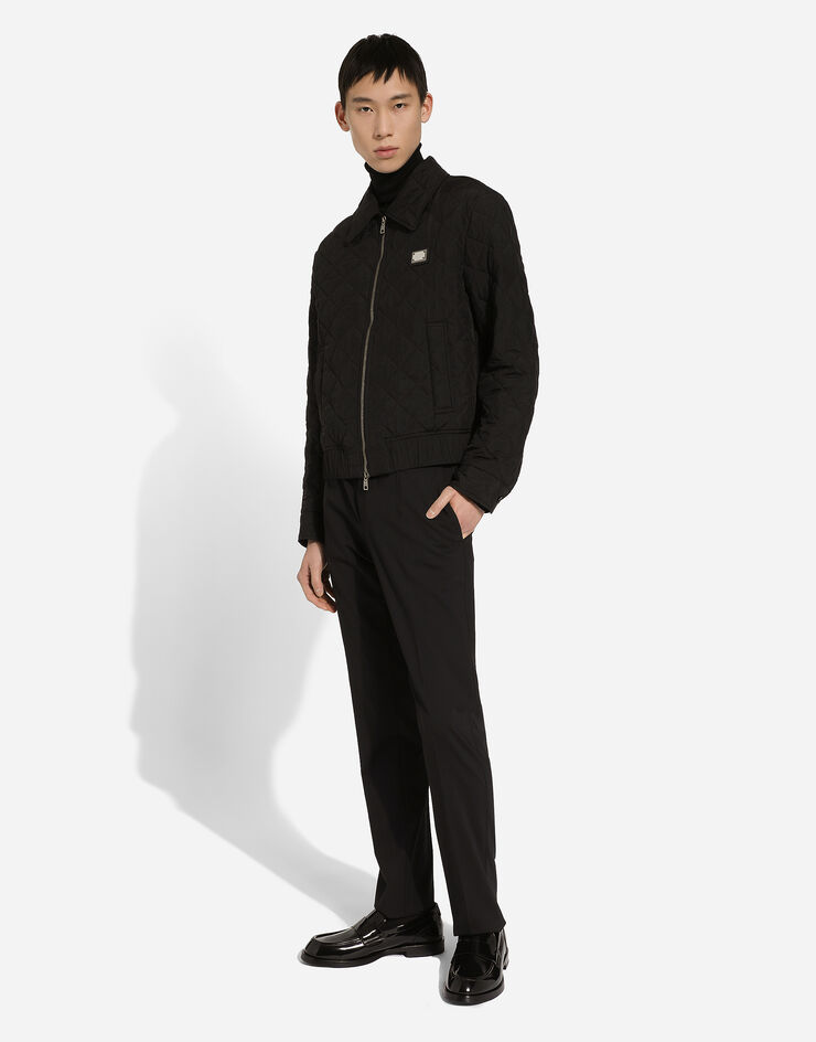 Dolce & Gabbana Стеганая куртка черный G9AVFTGH486