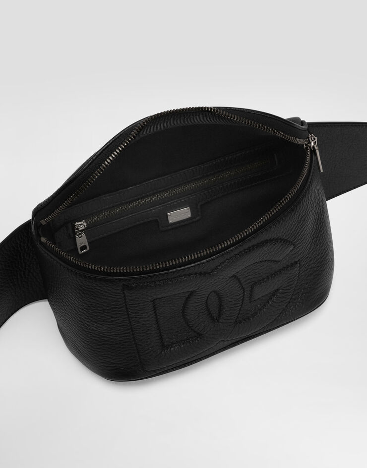Dolce & Gabbana Deerskin belt bag Black BM2438A8034