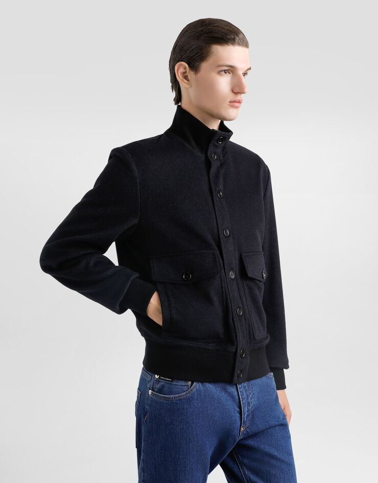 Dolce & Gabbana Cashmere jacket Grey G9BIBTFU2D1