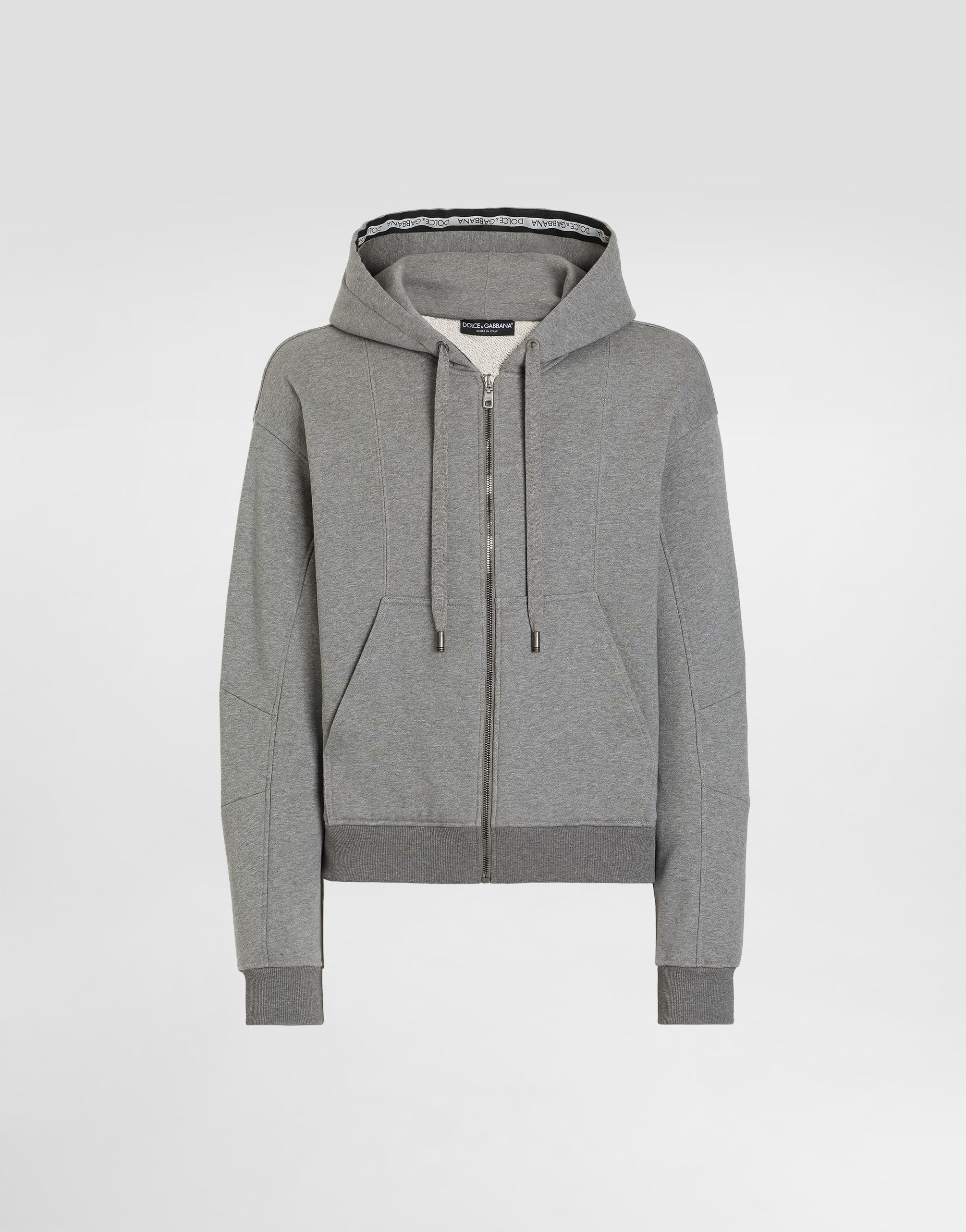 Cotton hooded sweatshirt in Multicolor for Men | Dolce&Gabbana® US
