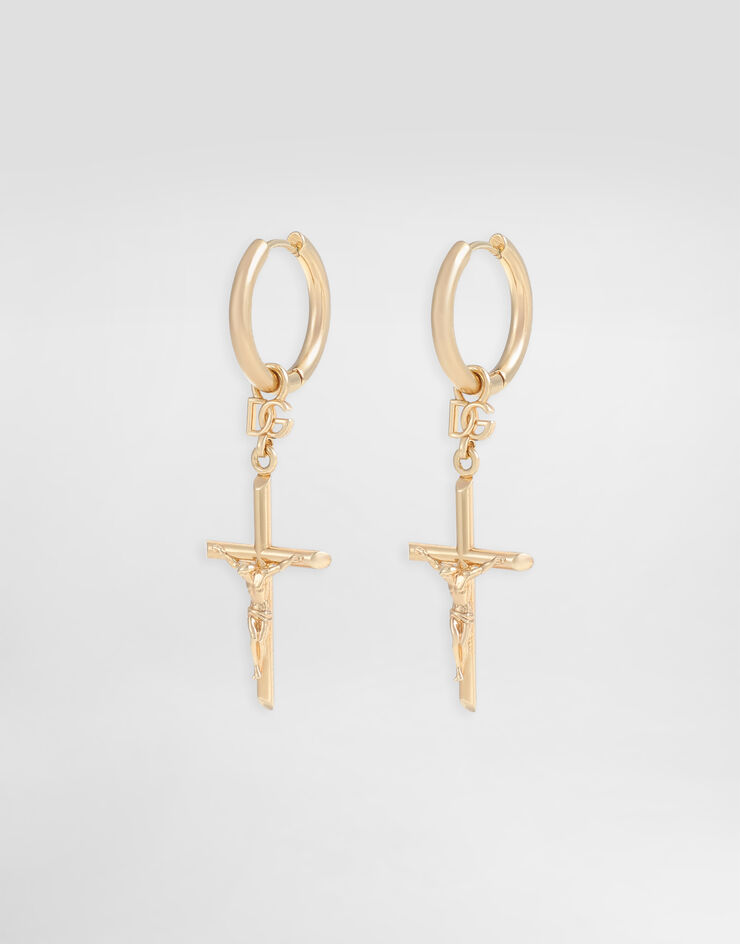 Dolce & Gabbana Stud earrings with crosses Dolce & Gabbana Stud earrings with crosses Gold WEQ2D1W1111