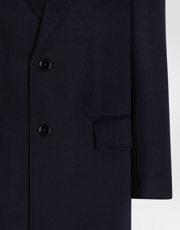 Dolce & Gabbana Mantel aus Wolle mit einreihigem Verschluss Dolce & Gabbana Mantel aus Wolle mit einreihigem Verschluss G052WTHU2CA