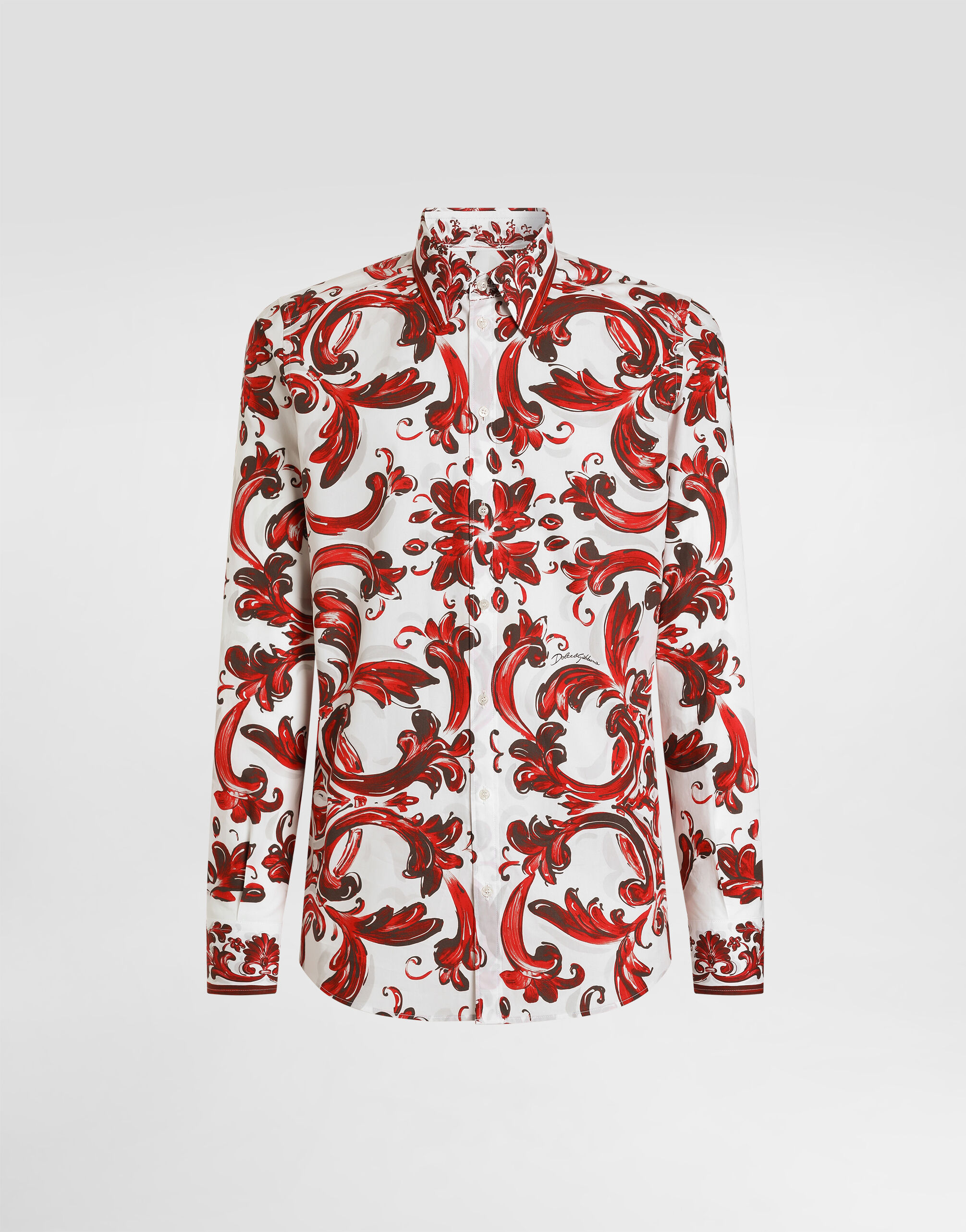 Dolce&Gabbana(ドルチェ アンド ガッバーナ) Yシャツ コットン(綿) 品番d21-478 ピンク系 Dolce & Gabbana(ドルチェ&ガッバーナ) シャツ(メンズ