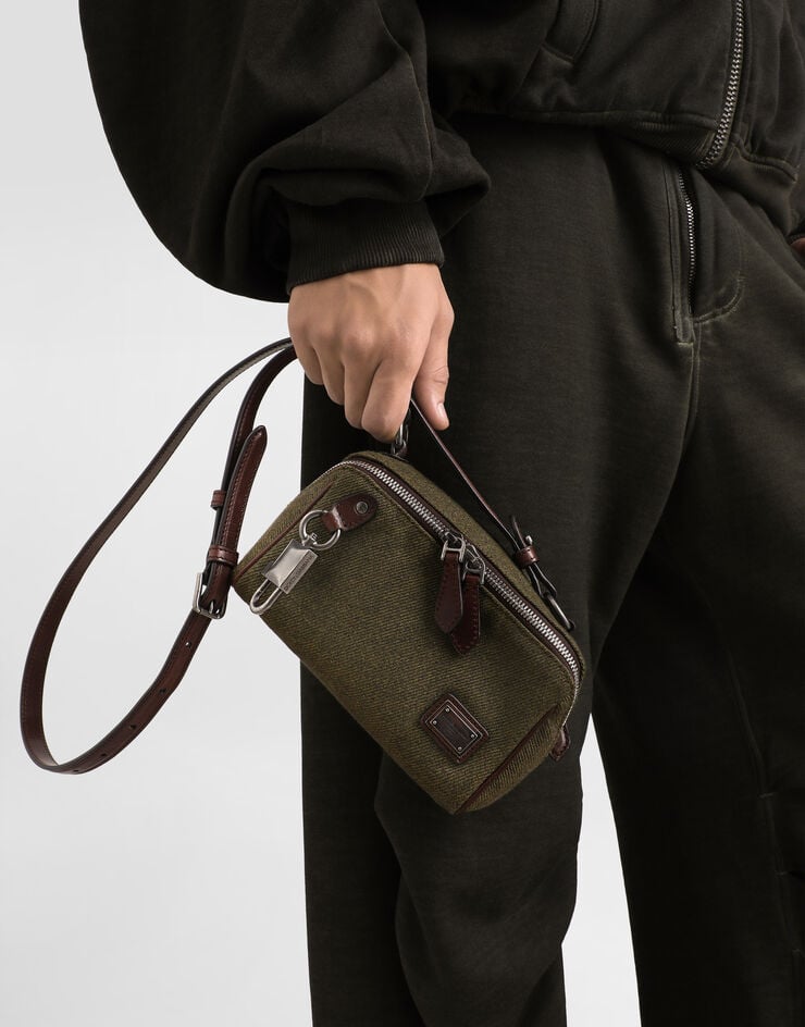 Dolce & Gabbana Lock fabric crossbody bag Multicolor BM2446AY717