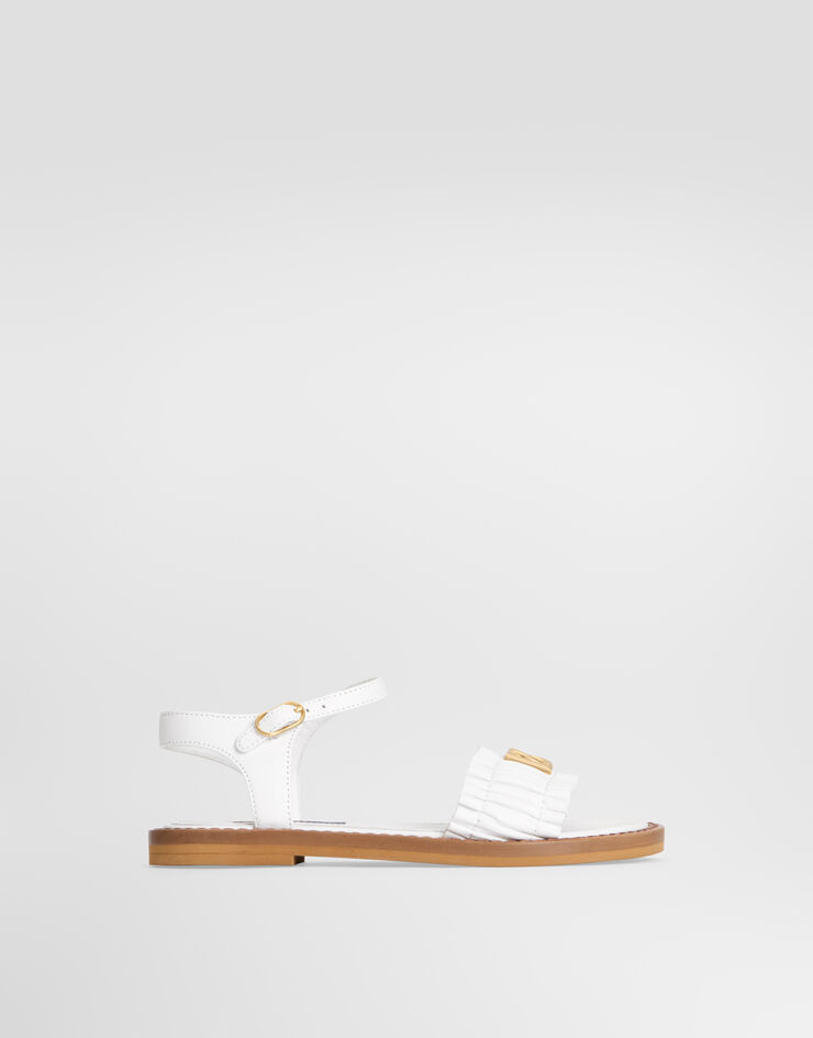 Dolce & Gabbana Nappa leather sandals White D11372A1850