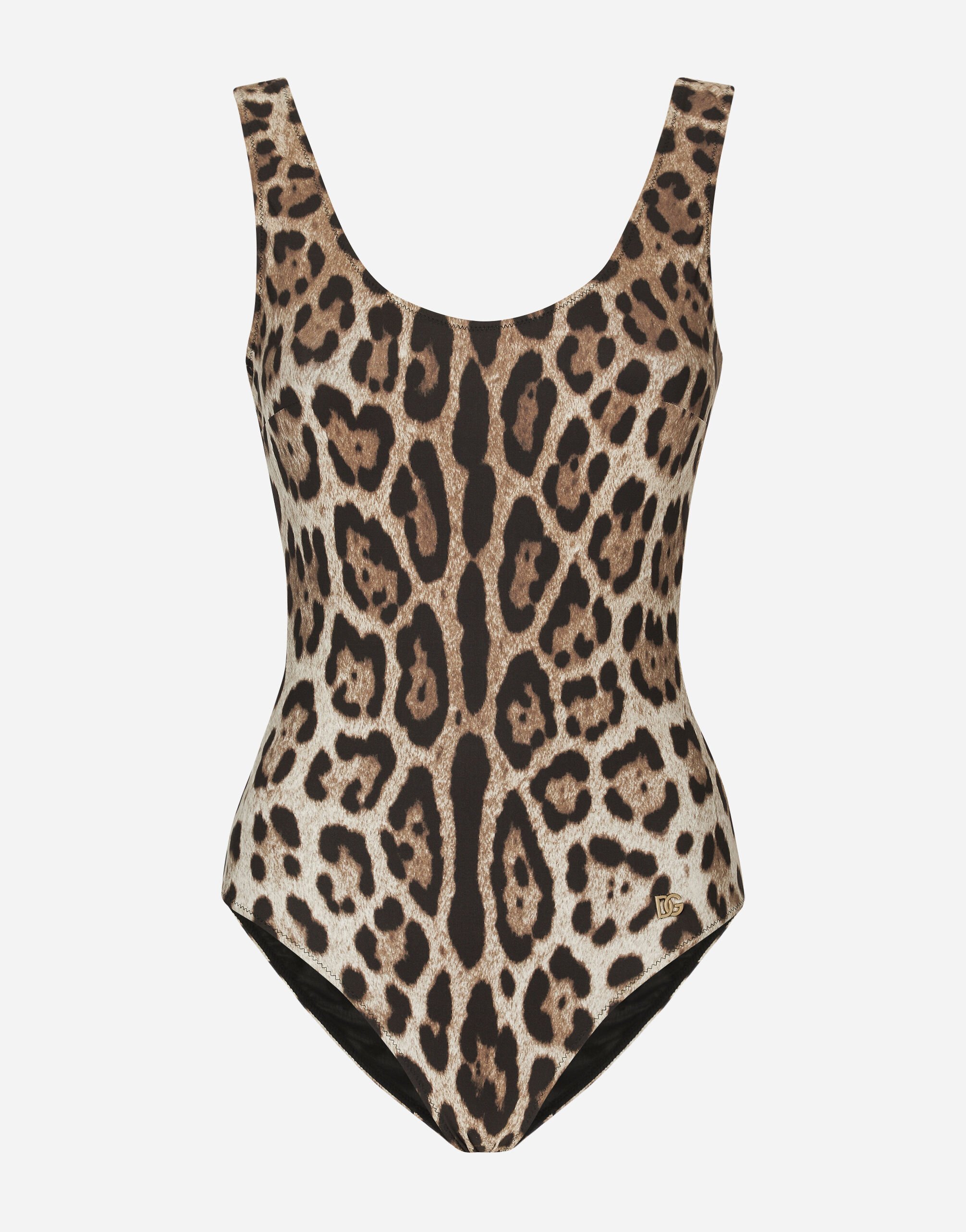 Dolce gabbana discount leopard swimsuit
