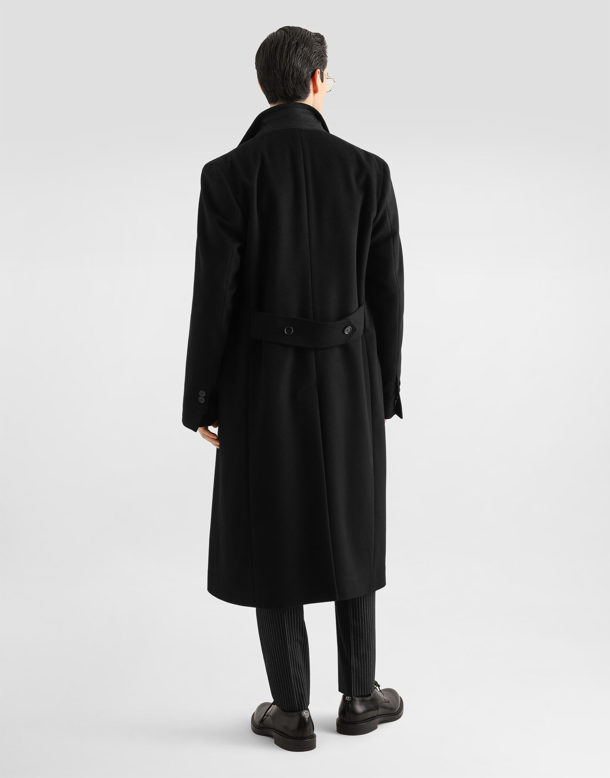 Martini light single-breasted pinstripe wool jacket - thumbnail 3