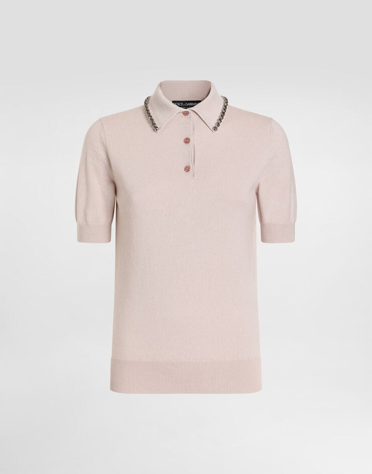 Dolce & Gabbana スムース カシミア プルオーバー Dolce & Gabbana スムース カシミア プルオーバー FXZ06ZJBW1M