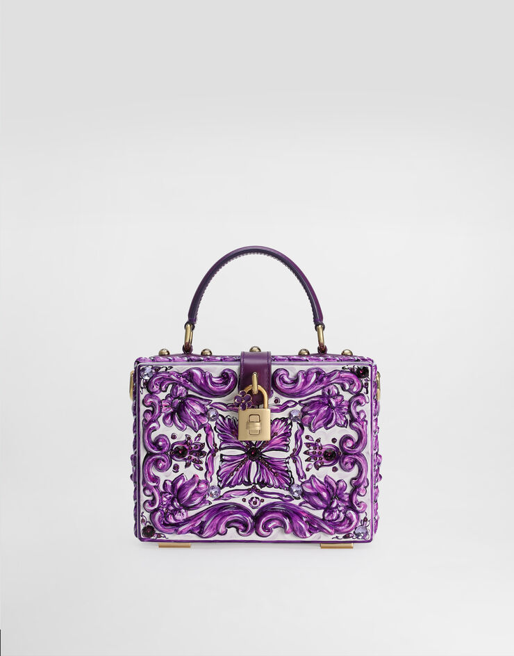 Dolce & Gabbana Woven dolce Box handbag Multicolor BB5970A9AC5