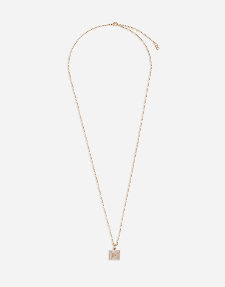 Dolce & Gabbana Necklace with DG logo pendant 多色 WNN5B9W1111